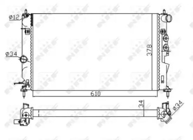 Теплообменник NRF 50563A