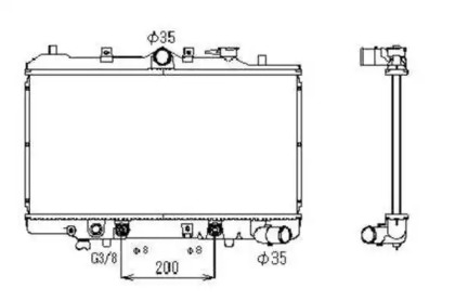 Теплообменник NRF 506511