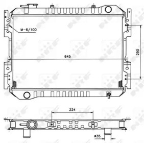 Теплообменник NRF 506520