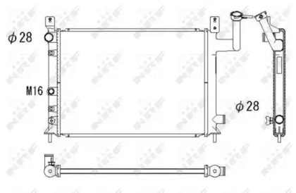 Теплообменник NRF 506861