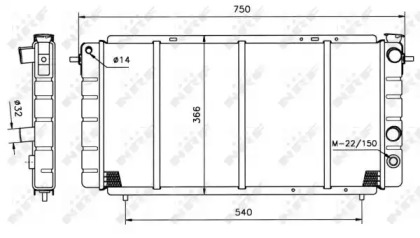 Теплообменник NRF 507333