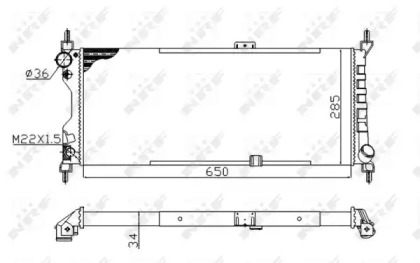 Теплообменник NRF 507522A