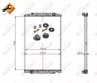 Теплообменник NRF 509698