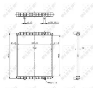 Теплообменник NRF 509706