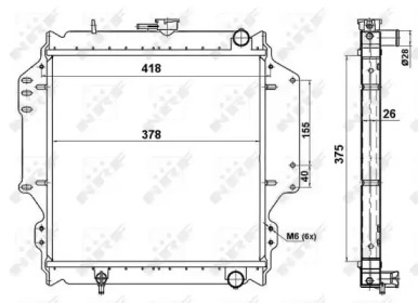 Теплообменник NRF 513161