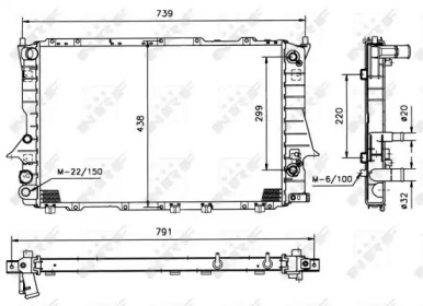 Теплообменник NRF 51317