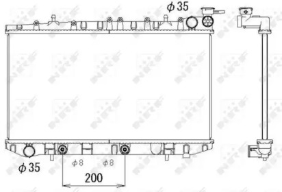 Теплообменник NRF 513497