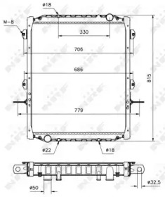 Теплообменник NRF 51533