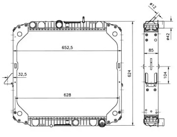 Теплообменник NRF 51561