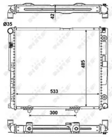 Теплообменник NRF 516573