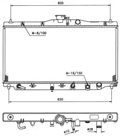 Теплообменник NRF 516708