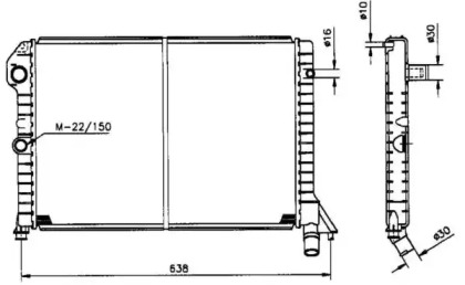 Теплообменник NRF 516990