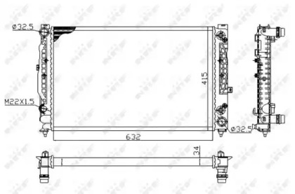 Теплообменник NRF 519504A