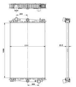 Теплообменник NRF 519600