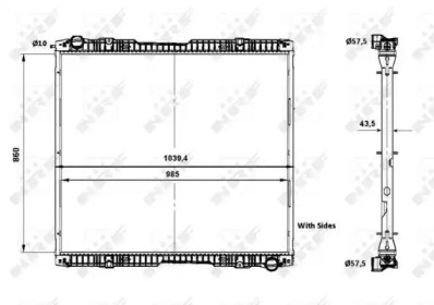 Теплообменник NRF 519739