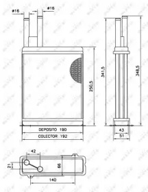 Теплообменник NRF 52066