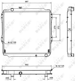 Теплообменник NRF 52088