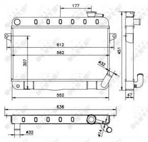 Теплообменник NRF 52162