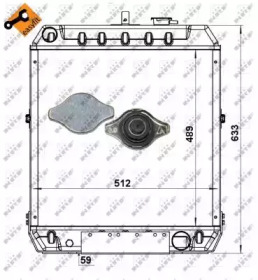 Теплообменник NRF 52168