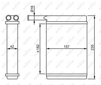 Теплообменник NRF 52221