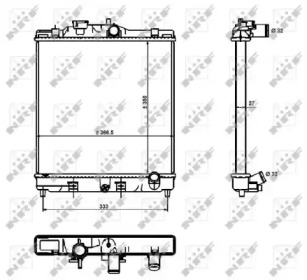 Теплообменник NRF 526356