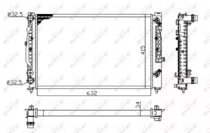 Теплообменник NRF 529504A