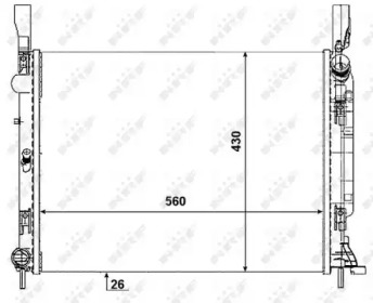 Теплообменник NRF 53001