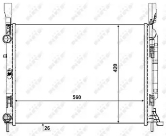 Теплообменник NRF 53004