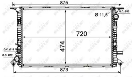 Теплообменник NRF 53013