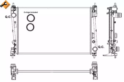 Теплообменник NRF 53017