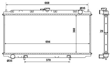 Теплообменник NRF 53019