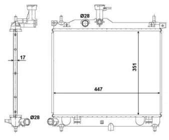 Теплообменник NRF 53029