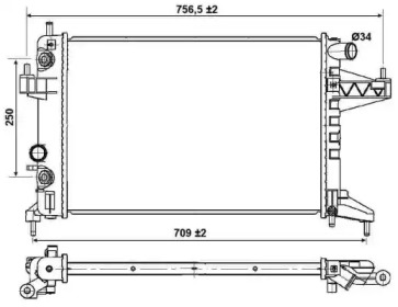 Теплообменник NRF 53035