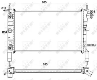 Теплообменник NRF 53036