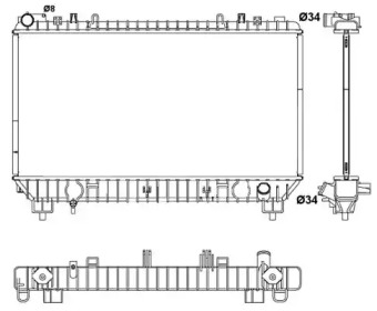 Теплообменник NRF 53047