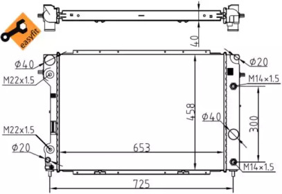 Теплообменник NRF 53104