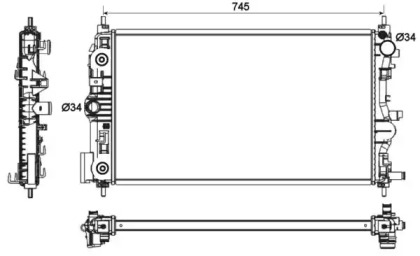 Теплообменник NRF 53131