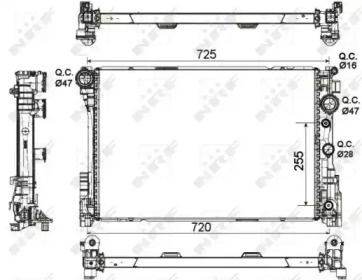 Теплообменник NRF 53140