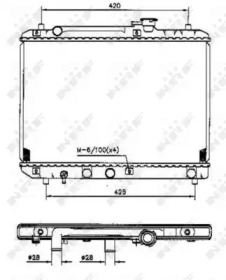 Теплообменник NRF 53207