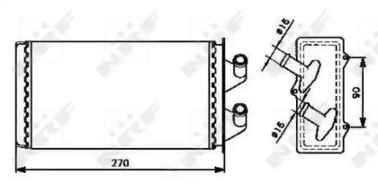 Теплообменник NRF 53213