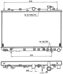 Теплообменник NRF 53258