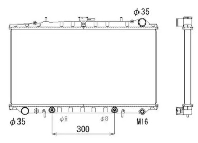 Теплообменник NRF 53311