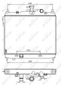 Теплообменник NRF 53360