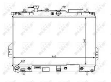 Теплообменник NRF 53363