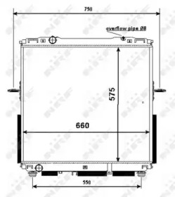 Теплообменник NRF 53367