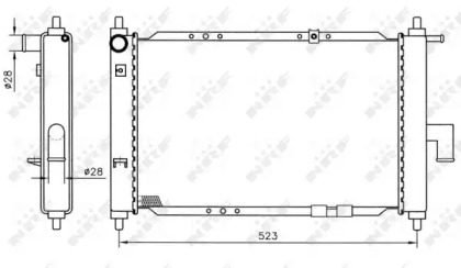 Теплообменник NRF 53375