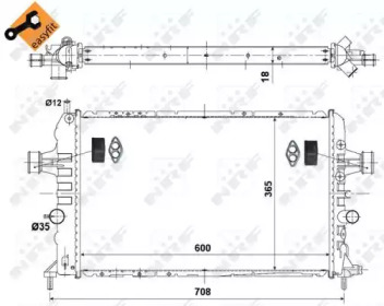 Теплообменник NRF 53442