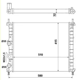 Теплообменник NRF 53457