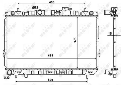 Теплообменник NRF 53471