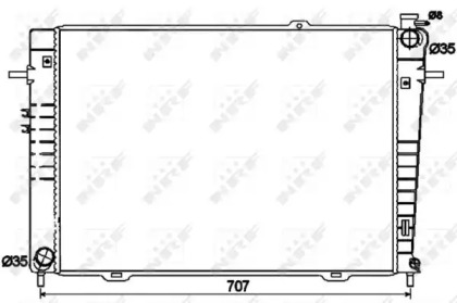 Теплообменник NRF 53497